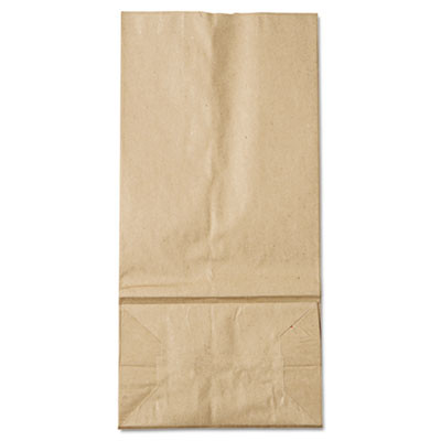 Grocery Paper Bags, 16# Size, 40# Basis Weight, 7.75" x 4.75" x 16", Kraft, 500/Bundle