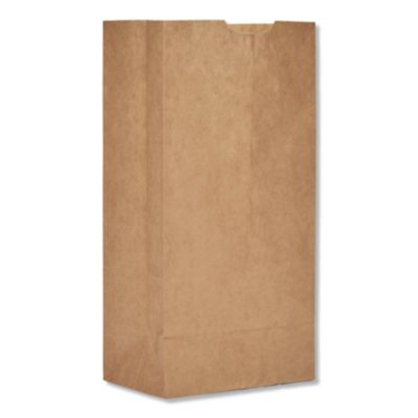 Grocery Paper Bags, 4# Size, 30# Basis Weight, 5" x 3.13" x 9.88", Kraft, 500/Bundle