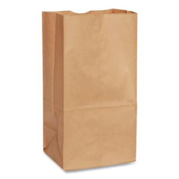 Grocery Paper Bags, 6# Size, 35# Basis Weight, 5.88" x 3.63" x 11", Kraft, 2,000/Bundle
