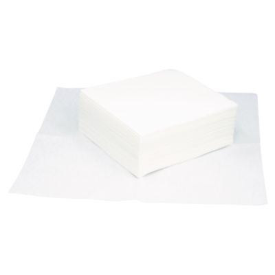 Taskbrand Grease And Oil Wipers, Quarterfold, 12 x 13.25, White, 50/Pack, 16 Packs/Carton
