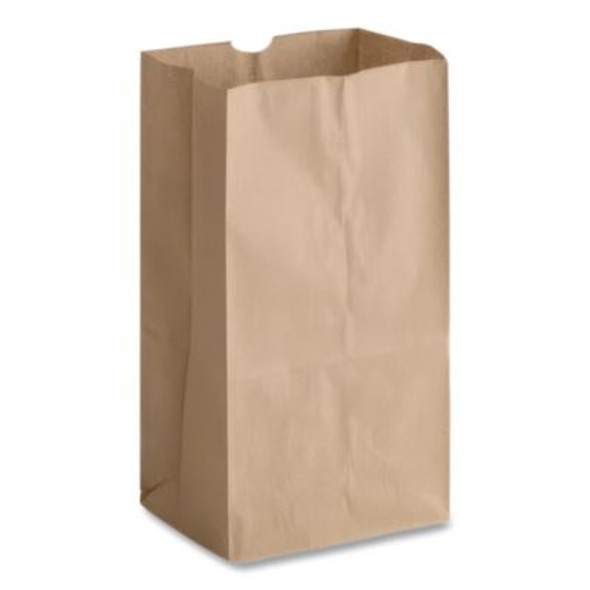 Grocery Paper Bags, 2# Size, X-Heavy-Duty, 50# Basis Weight, 4.13" x 2.63" x 7.88", Kraft, 250 Bags/Pack, 2 Packs/Bundle