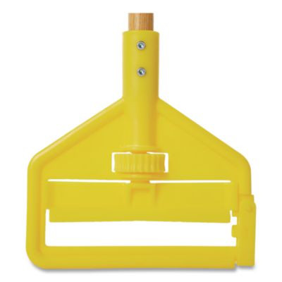 Invader Side-Gate Wood Wet-Mop Handle, 60", Natural, 12/Carton