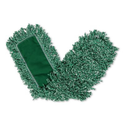 Dust Mop Heads, 36', Looped End, Microfiber