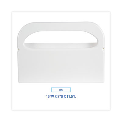 Toilet Seat Cover Dispenser, 16 X 3 X 11.5, White, 2/Box