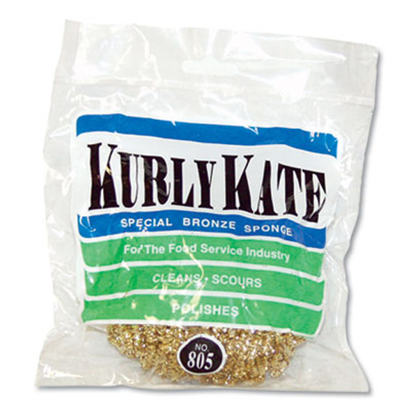 Brass Scrubber, 50 G, Gold, 72/Carton