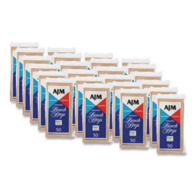 Standard Paper Lunch Bags, 5.13" x 3.13" x 10.38", Natural Kraft, 1,200/Carton