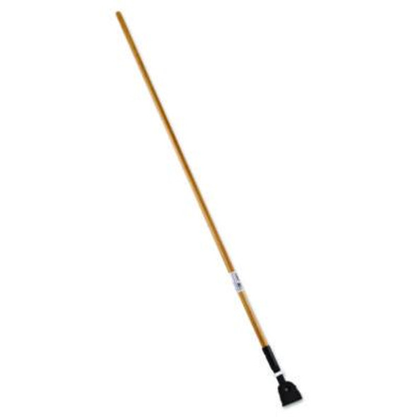 Snap-On Hardwood Dust Mop Handle, 1.5" Dia x 60", Natural