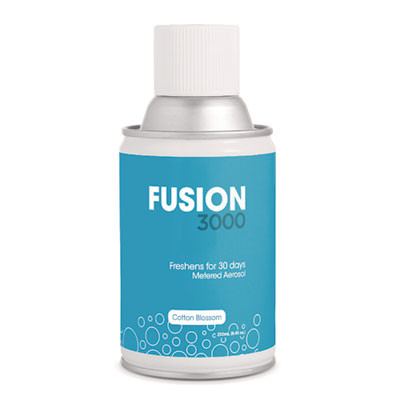 Fusion Metered Aerosols, Cotton Blossom, 8.45 Oz Aerosol Spray, 12/Carton