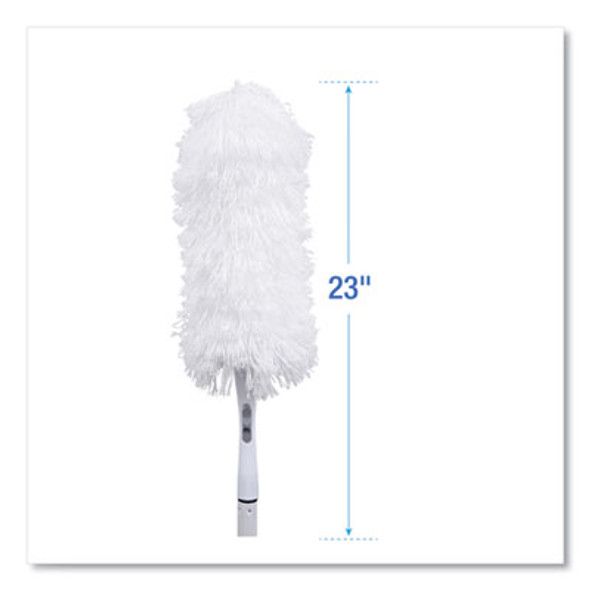 Microfeather Washable Microfiber Duster, 23" Plastic Handle