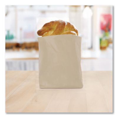Kraft Paper Bags, 8.5" x 11", Kraft, 2,000/Carton