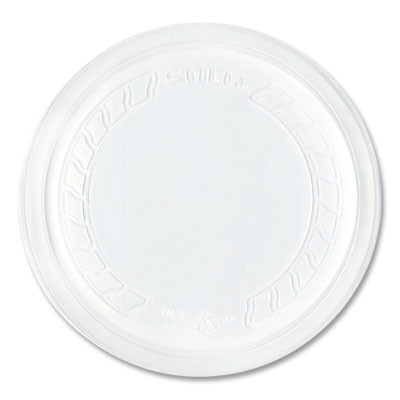Conex Deli Container Lid, Clear, Plastic, 500/Carton