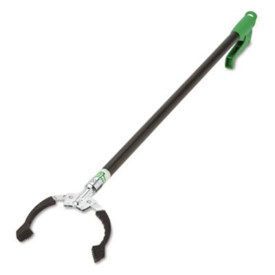 Nifty Nabber Extension Arm With Claw, 4.25 Ft, Black/Green