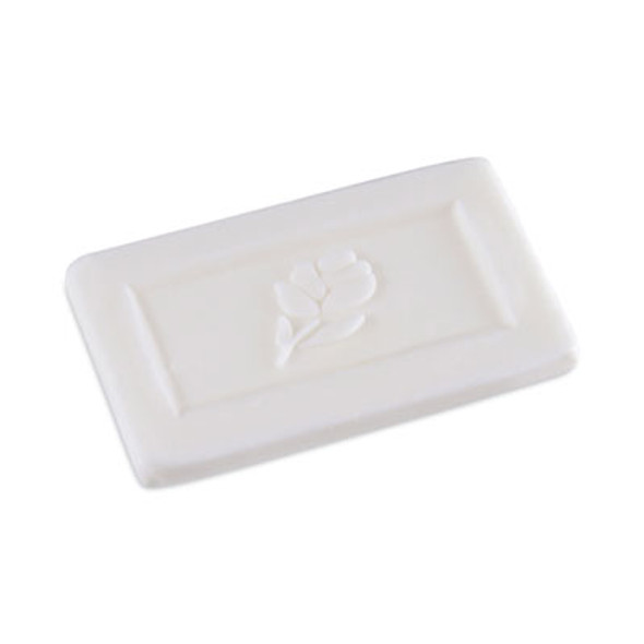 Face And Body Amenity Soap, Flow Wrapped, Floral Scent, # 1/2 Bar, 1,000/Carton
