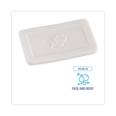 Face And Body Amenity Soap, Flow Wrapped, Floral Scent, # 3/4 Bar, 1,000/Carton