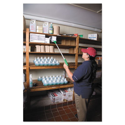 Nifty Nabber Trigger-Grip Extension Arm, 2.6 Ft, Aluminum/Green