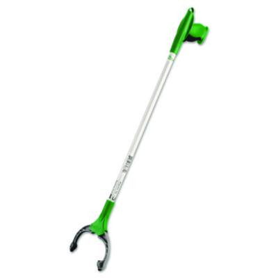 Nifty Nabber Trigger-Grip Extension Arm, 2.6 Ft, Aluminum/Green