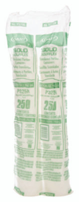 Polystyrene Portion Cups, 3.25 Oz, Plastic, Translucent, 250/Bag, 10 Bags/Carton