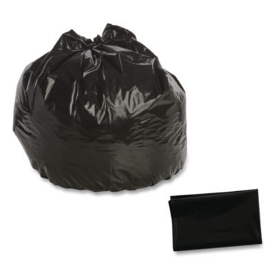 Insect-Repellent Trash Bags, 35 Gal, 2 Mil, 33" X 45", Black, 80/Box