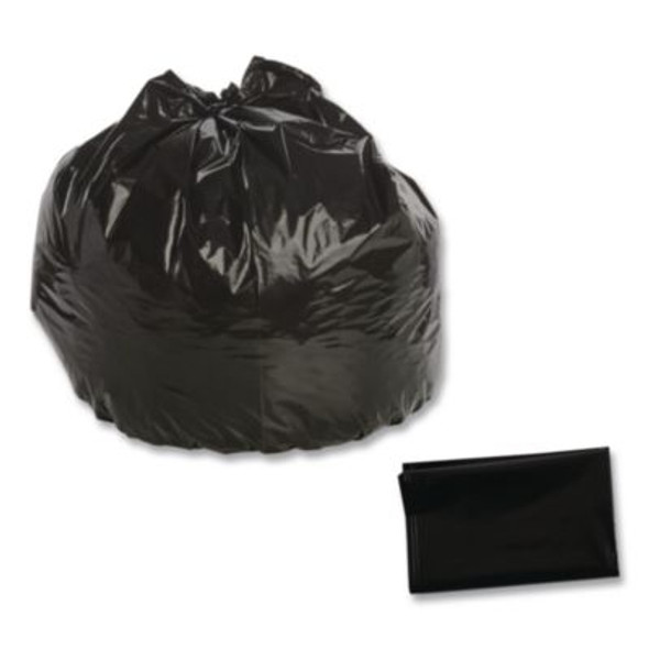 Insect-Repellent Trash Bags, 45 Gal, 2 Mil, 40" X 45", Black, 65/Box