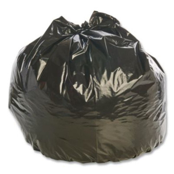 Insect-Repellent Trash Bags, 45 Gal, 2 Mil, 40" X 45", Black, 65/Box