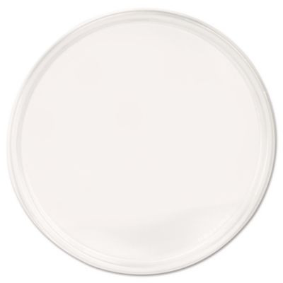 Polypro Microwavable Deli Container Lids, Clear, Plastic, 500/Carton