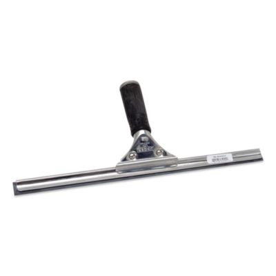 Pro Stainless Steel Squeegee, 12" Wide Blade