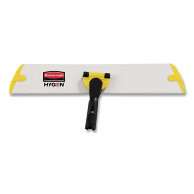 Hygen Quick Connect Single-Sided Frame, Wet/Dry Mop 17.19 x 3, Aluminum, Yellow