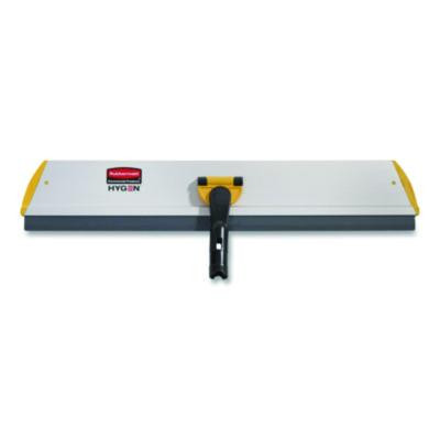 Hygen Quick Connect S-S Frame, Squeegee, 24w X 4 1/2d, Aluminum, Yellow