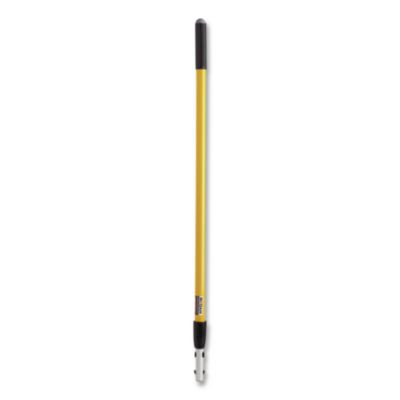 Hygen Quick-Connect Extension Handle, 4 Ft To 6 Ft, Yellow/Black