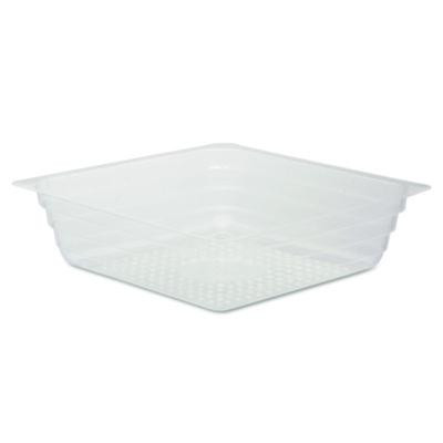 Reflections Portion Plastic Trays, Shallow, 4 Oz Capacity, 3.5 X 3.5 X 1, Clear, 2,500/Carton