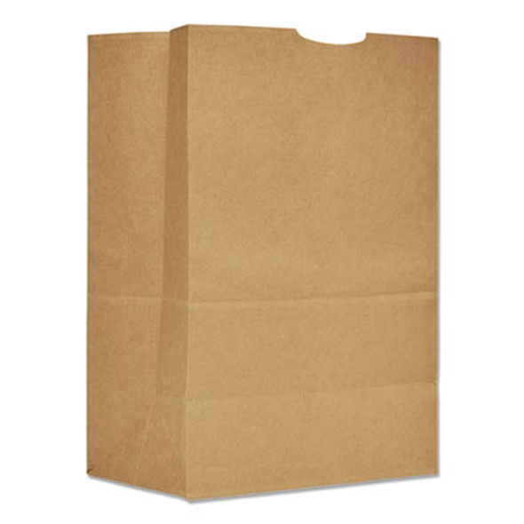 Grocery Paper Bags, 1/6 Bbl Size, Extra Heavy-Duty, 75# Basis Weight, 12" x 7" x 17", Kraft, 400/Bundle