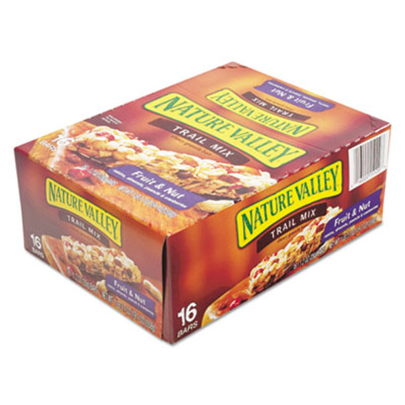 Granola Bars, Chewy Trail Mix Cereal, 1.2 Oz Bar, 16/Box