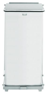 Defenders Heavy-Duty Steel Step Can, 6.5 Gal, Stainless Steel