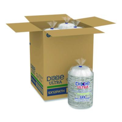 Pathways Heavyweight Paper Bowls, 12 Oz, Green/Burgundy, 1,000/Carton