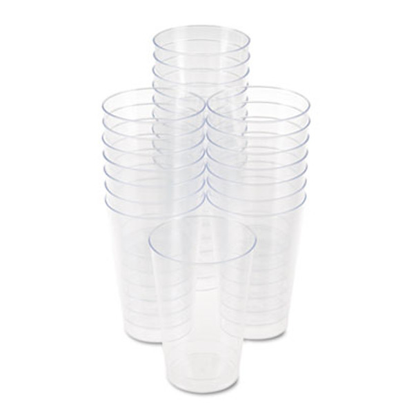 Comet Plastic Tumblers, 12 Oz, Clear, 500/Carton