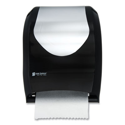Tear-N-Dry Touchless Roll Towel Dispenser, 16.75 X 10 X 12.5, Black/Silver