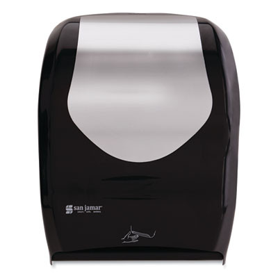 Smart System With Iq Sensor Towel Dispenser, 16.5 X 9.75 X 12, Black/Silver