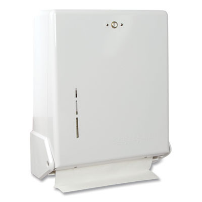 True Fold C-Fold/Multifold Paper Towel Dispenser, 11.63 X 5 X 14.5, White