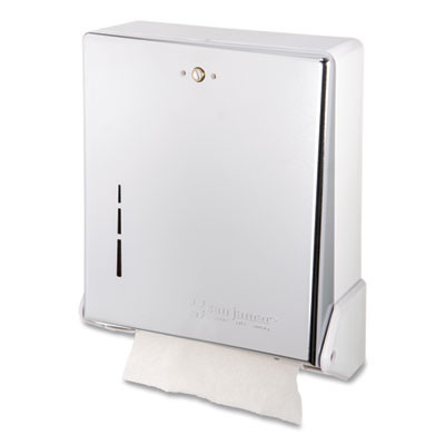 True Fold C-Fold/Multifold Paper Towel Dispenser, 11.63 X 5 X 14.5, Chrome