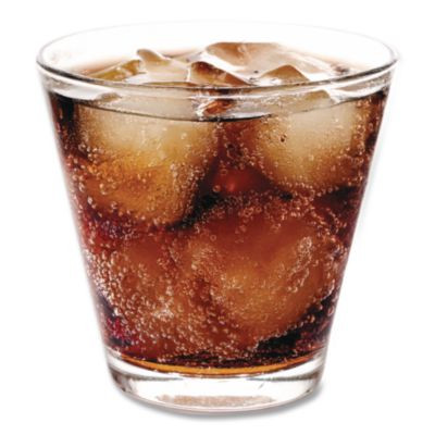 Comet Plastic Tumbler, Squat, 5 Oz, Clear, 50/Pack, 20 Packs/Carton