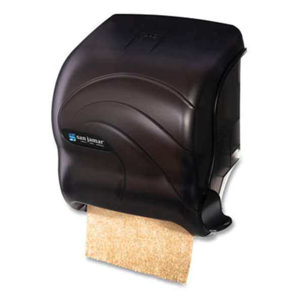 Element Lever Roll Towel Dispenser, Oceans, 12.5 X 8.5 X 12.75, Black Pearl