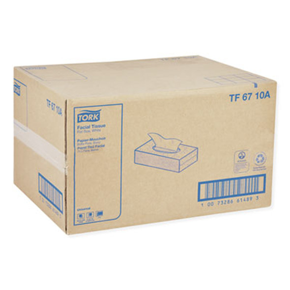 Universal Facial Tissue, 2-Ply, White, 100 Sheets/Box, 30 Boxes/Carton