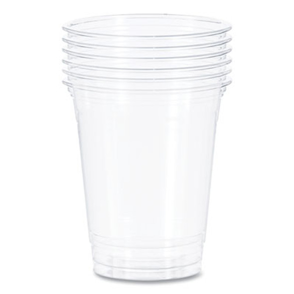 Ultra Clear Pet Cups, Tall, 10 Oz, Plastic, 50/Bag, 20 Bags/Carton
