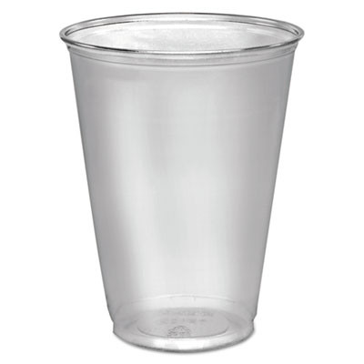 Ultra Clear Pet Cups, Tall, 10 Oz, Plastic, 50/Pack