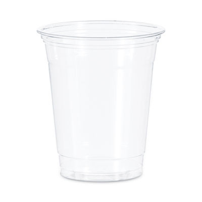 Ultra Clear Pet Cups, Practical Fill, 12 Oz To 14 Oz, Plastic, 50/Bag, 20 Bags/Carton