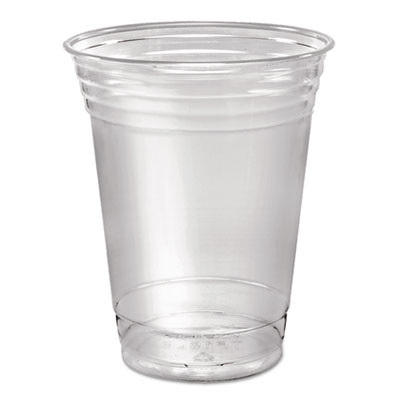 Ultra Clear Pet Cups, Squat, 16 Oz, Plastic, 50/Pack