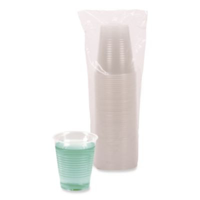 Translucent Plastic Cold Cups, 12 Oz, 50/Pack