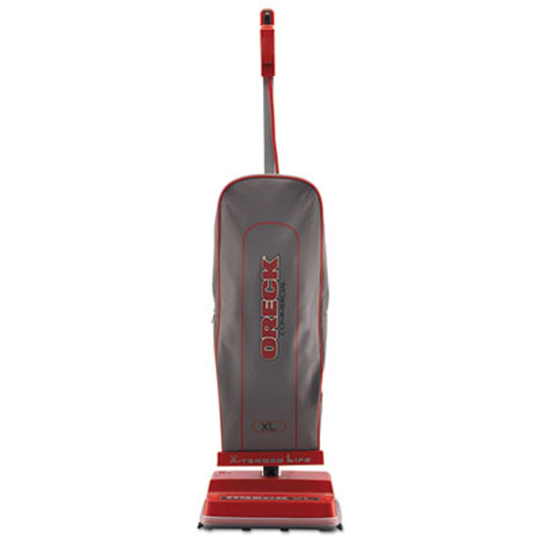 U2000r-1 Upright Vacuum, 12" Cleaning Path, Red/Gray