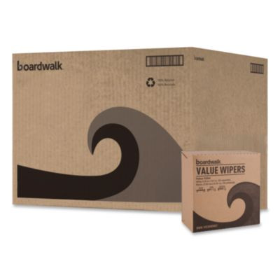 Drc Wipers, 9.33 x 16.5, White, 100 Dispenser Packs, 9 Dispenser Packs/Carton