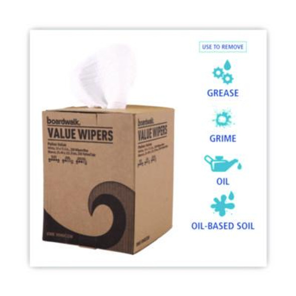 Drc Wipers, Centerpull, 10 x 11.5, White, 200/Carton